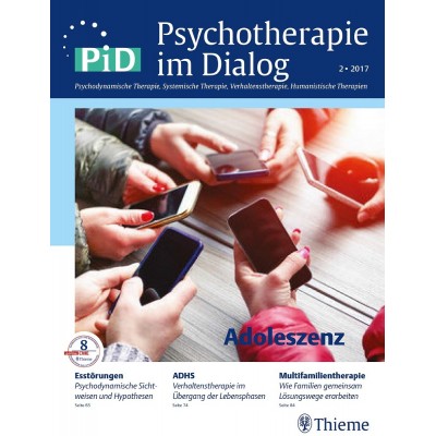 Psychotherapie im Dialog - Adoleszenz