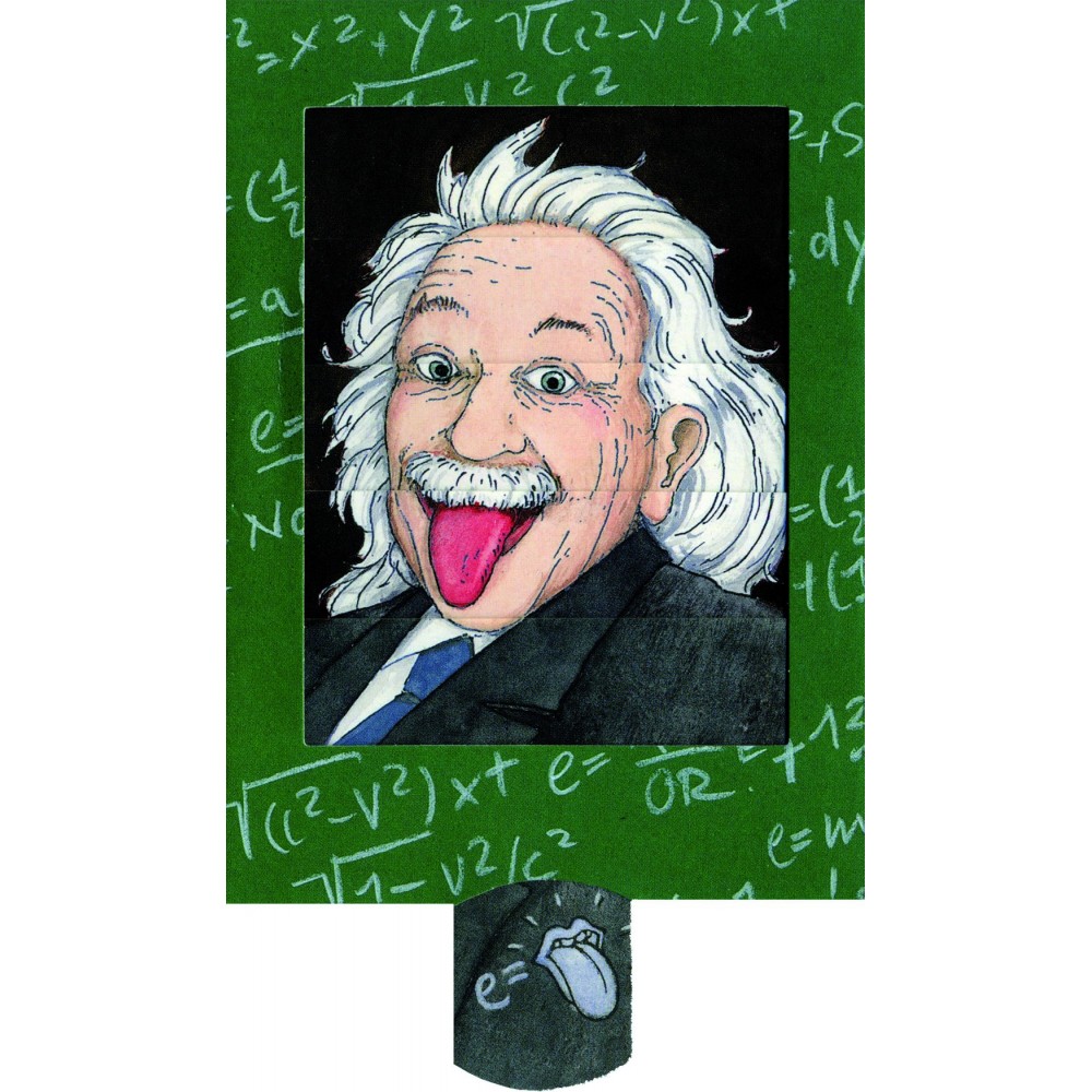 Lebende Karte - Albert Einstein