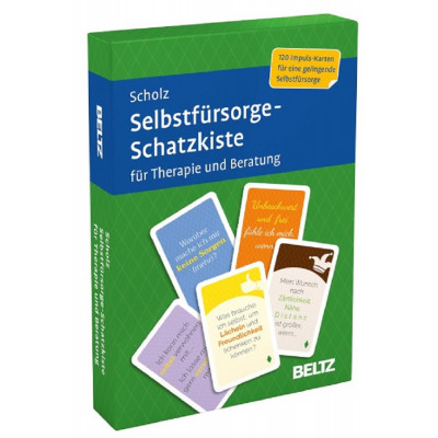 Selbstfürsorge-Schatzkiste für Therapie und Beratung