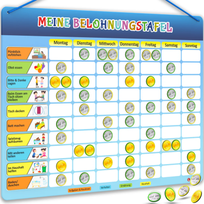 Belohnungstafel für Kinder (magnetisch) - LIKARTO