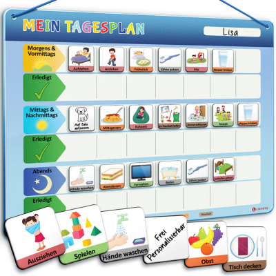 Tagesplaner für Kinder (magnetisch) - LIKARTO